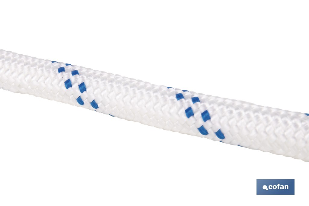 CUERDA TRENZADA POLI 20MM 15 MTS