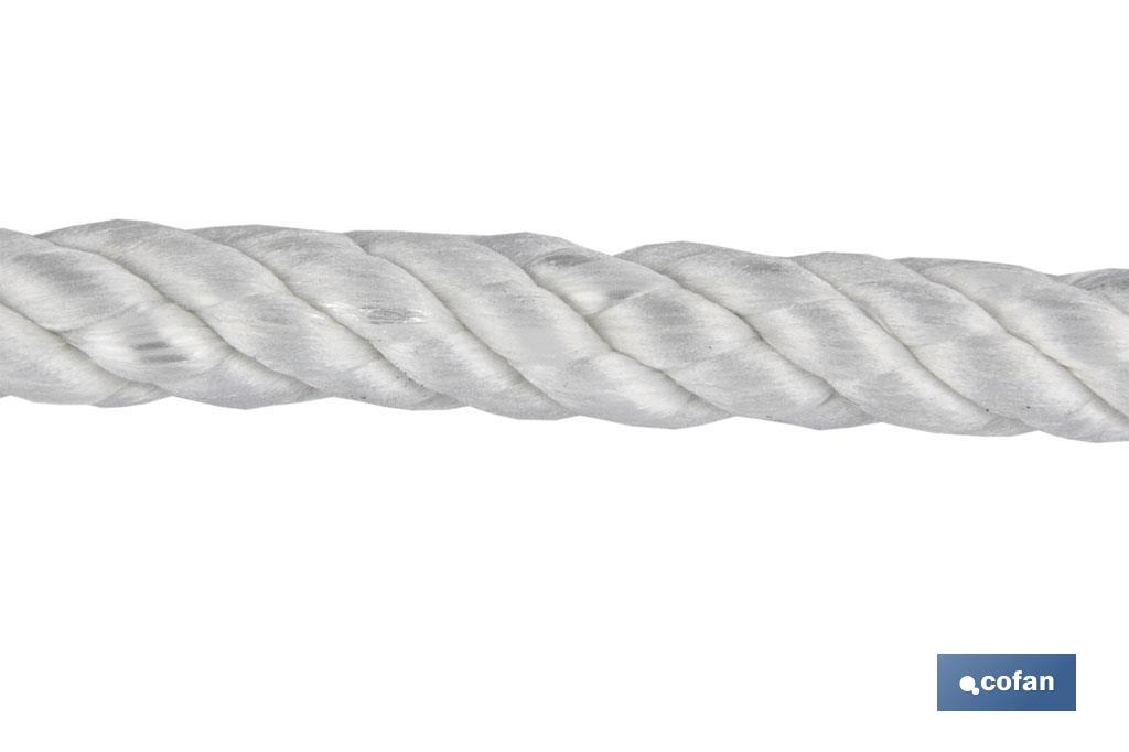 MADEJA CUERDA NYLON MATE 3 CABOS 6MM 10M