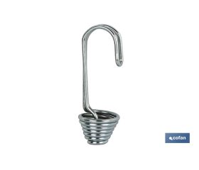 GANCHO DOBLE PULPO PARA CUERDA ELAST. 8 mm