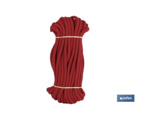 MADEJA CUERDA TRENZADA POLI 10MM 10M NEGRO