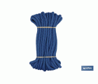 MADEJA CUERDA TRENZADA POLI 6MM 10M ROJO