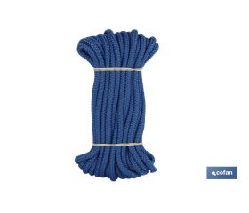 MADEJA CUERDA TRENZADA POLI 10MM 10M NEGRO