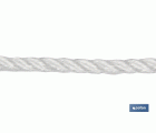 MADEJA CUERDA PLÁSTICO 5MM 10M BLANCO