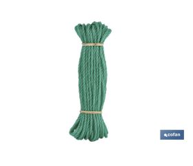 MADEJA CUERDA PLÁSTICO 5MM 10M AZUL