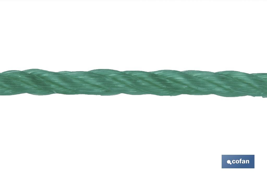 MADEJA CUERDA PLÁSTICO 5MM 10M BLANCO