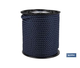 CARRETE CABO DE AMARRE 14 MM 100 M NAVY