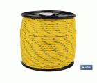 Cuerda Náutica Sintética Trenzada Multiusos | En Color Amarillo/Azul | Diferentes medidas