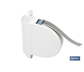 RECOGEDOR ABATIBLE PERSIANA GRIS 6MX20 MM