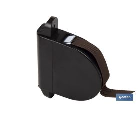 RECOGEDOR ABATIBLE PERSIANA GRIS 6MX20 MM