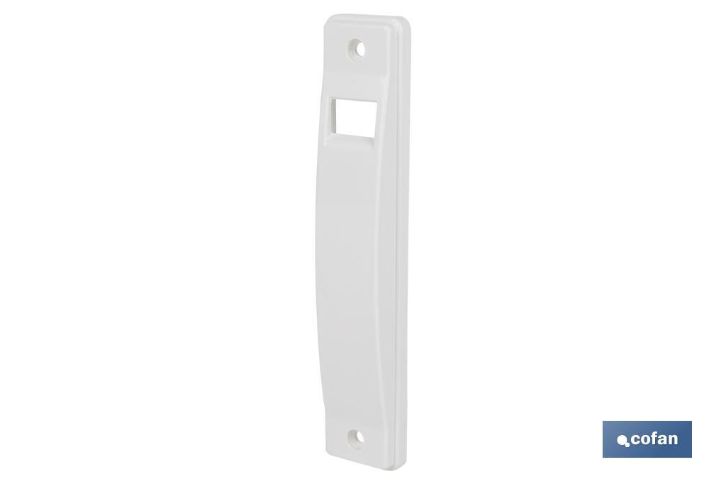 EMBELLECEDOR BLANCO RECOGEDOR PERSIANA 14-18 MM