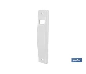 EMBELLECEDOR BLANCO RECOGEDOR PERSIANA 14-18 MM VENTA UNITARIA