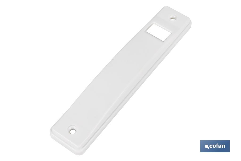 EMBELLECEDOR BLANCO RECOGEDOR PERSIANA 14-18 MM