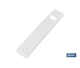 EMBELLECEDOR BLANCO RECOGEDOR PERSIANA 14-18 MM VENTA UNITARIA