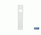 EMBELLECEDOR BLANCO RECOGEDOR PERSIANA 20 MM