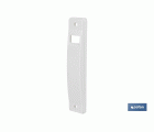 EMBELLECEDOR BLANCO RECOGEDOR PERSIANA 20 MM
