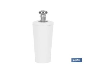 Tope para persianas en PVC | Medida 40 mm | Incluye tornillo métrica 6 | Disponible en varios colores
