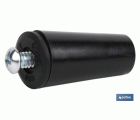 TOPE PERSIANA 40 MM NEGRO CON TORNILLO M-6