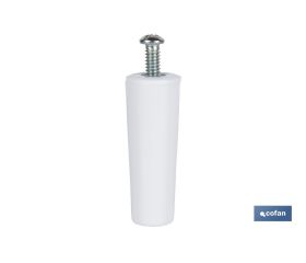 Tope para persianas en PVC | Medida 60 mm | Incluye tornillo métrica 6 | Disponible en varios colores