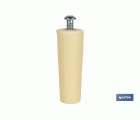 TOPE PERSIANA 60 MM MARFIL CON TORNILLO M-6