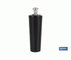 TOPE PERSIANA 60 MM NEGRO CON TORNILLO M-6
