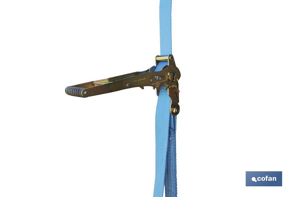 CONJUNTO DE TRINCAJE REVERSO GANCHO ABIERTO 5000 KG X 9 M