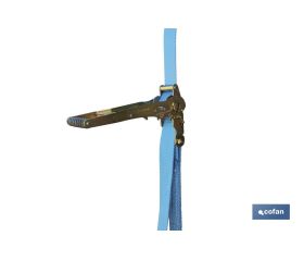 CONJUNTO DE TRINCAJE REVERSO GANCHO ABIERTO 5000 KG X 9 M