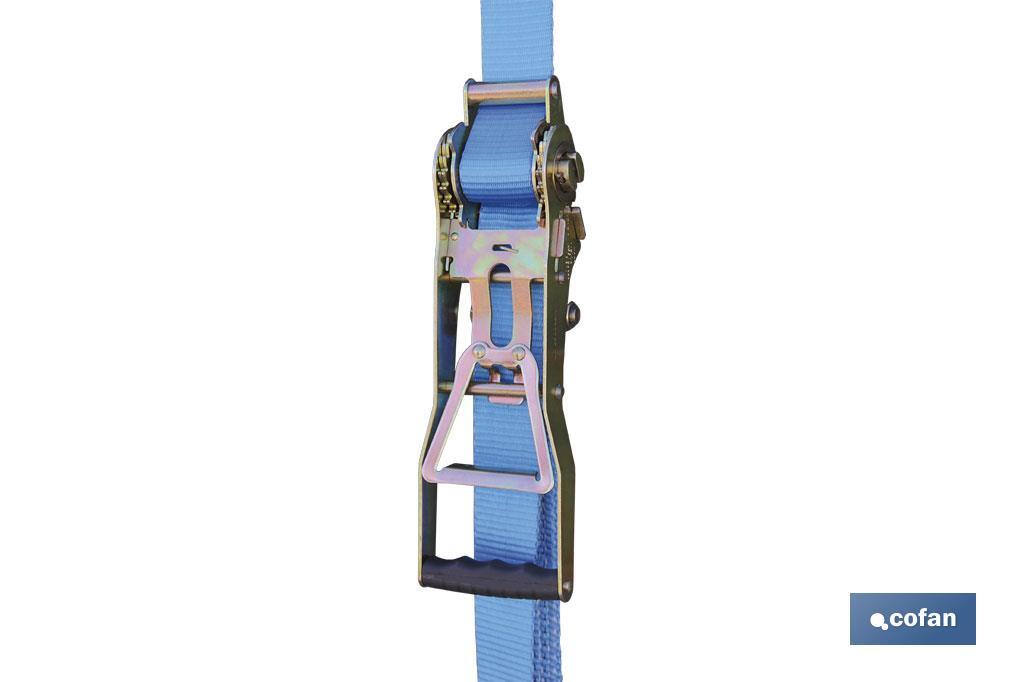 CONJUNTO DE TRINCAJE REVERSO GANCHO ABIERTO 5000 KG X 9 M