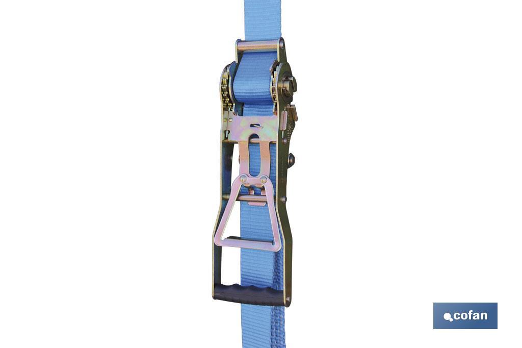 CJTO. DE TRINCAJE REVERSO GANCHO CERRADO 5000 KG X 9 M