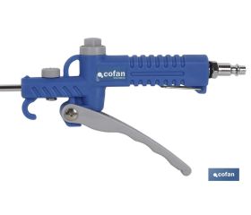 PISTOLA SOPLAR PLASTICO LARGA 330MM