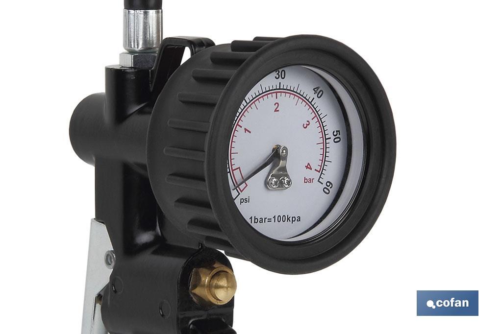 INFLADOR NEUMÁTICO PROFESIONAL 50PSI - 3,5 BAR