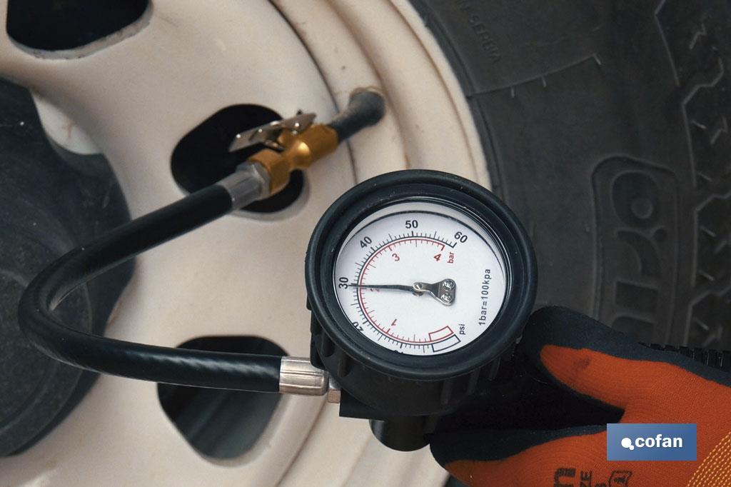 INFLADOR NEUMÁTICO PROFESIONAL 50PSI - 3,5 BAR