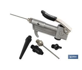 MINI SOPLADORA ALTO RENDIMIENTO 1/4+5 ACCESORIOS