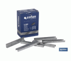 Caja de grapas 5.000 Uds. nº 53 11.5 x Ø 0.60 x 0.75 mm | Con longitudes 6, 8, 10, 12 y 14 mm | Diseñadas para grapado manual
