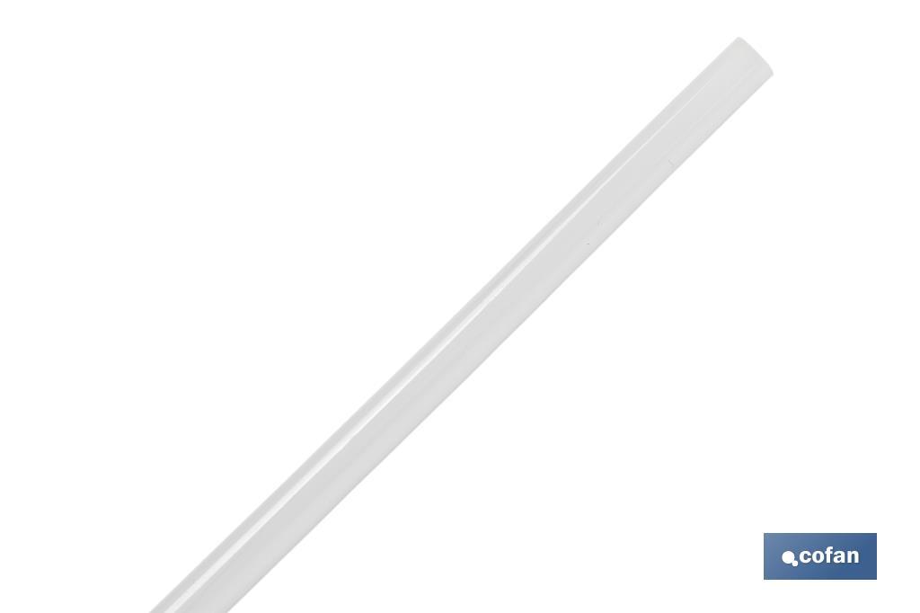 COLA TERMOFUSIBLE TRANSPARENTE BARRAS Ø7 X 185 MM  20 UDS
