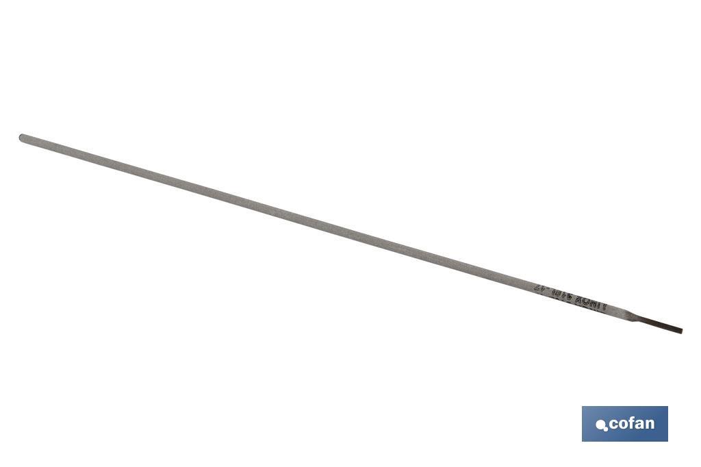 BLÍSTER ELECTRODOS INOX E-316L Ø2,5 MM 10 UDS