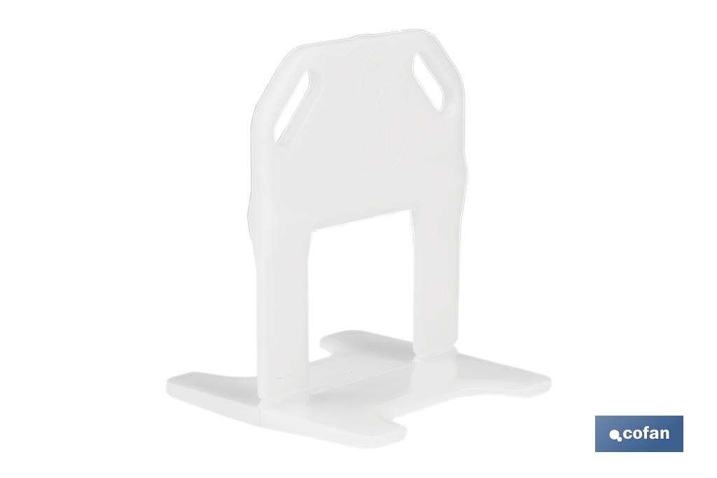 CLIP DE NIVELACIÓN 0,5 MM 300 UDS