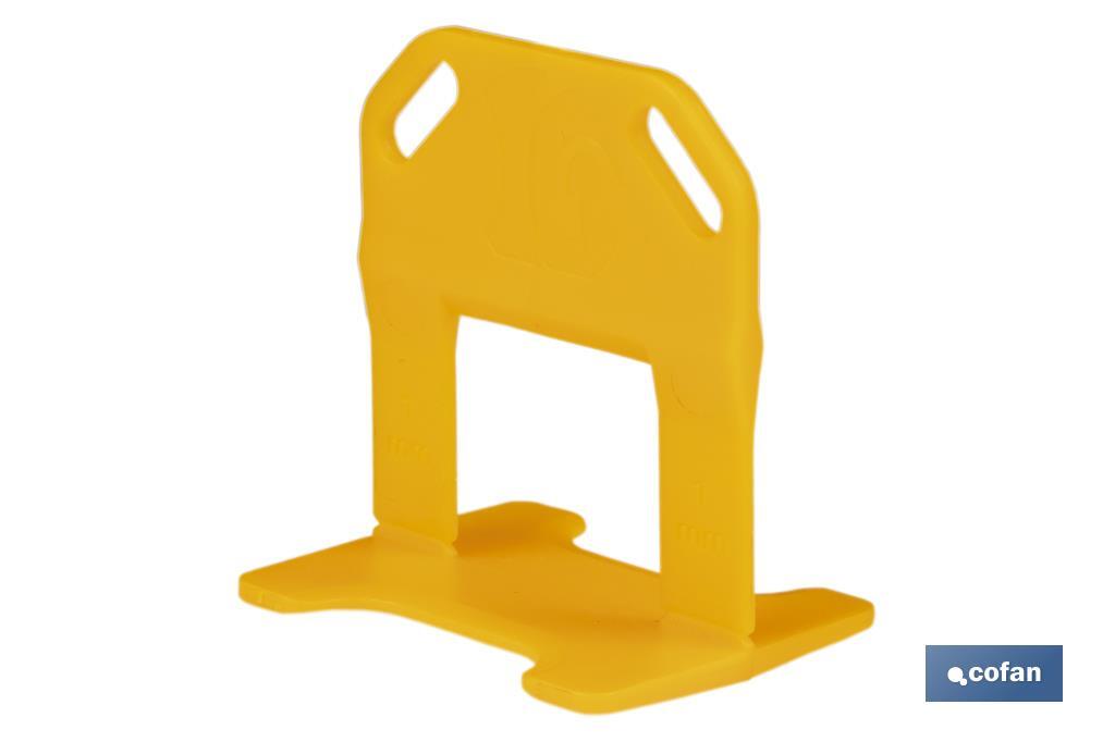 CLIP DE NIVELACIÓN 1,0 MM 300 UDS