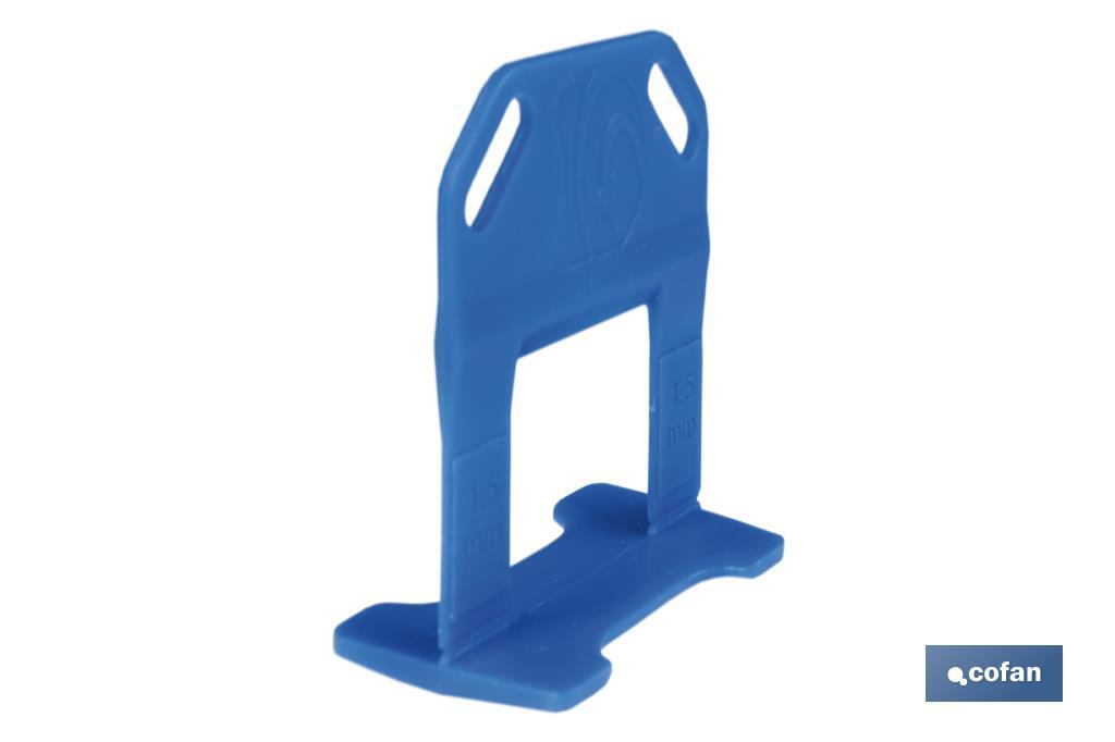 CLIP DE NIVELACIÓN 1,5 MM 300 UDS