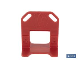 CLIP DE NIVELACIÓN 2,0 MM 300 UDS