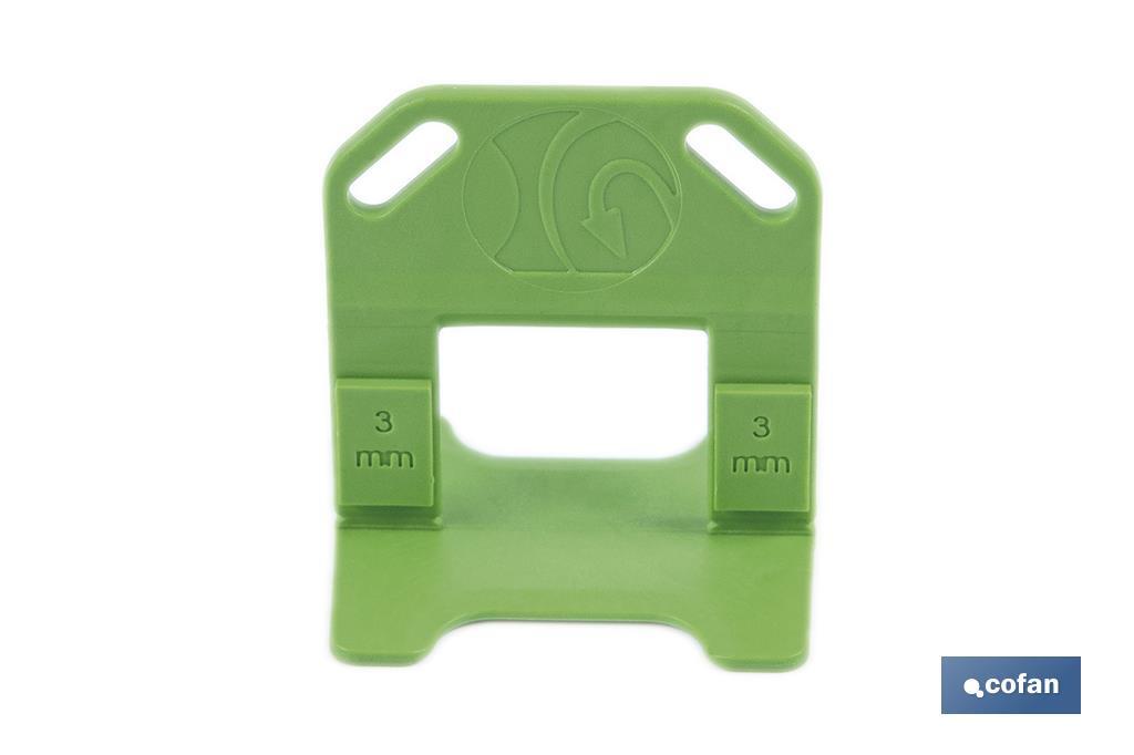 CLIP DE NIVELACIÓN 3,0 MM 300 UDS