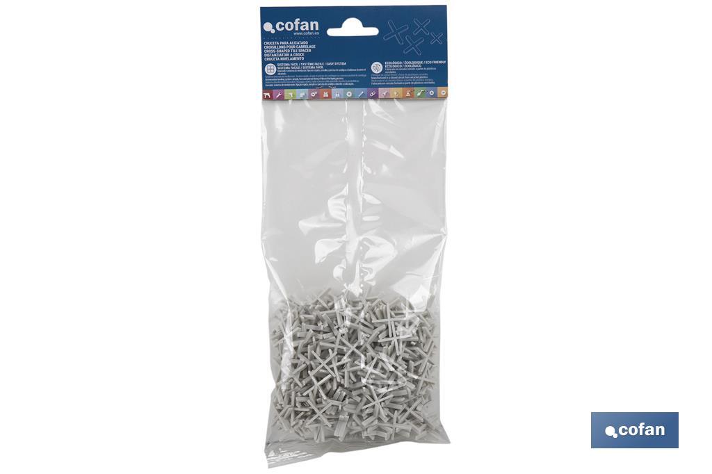 CRUCETA PARA ALICATADO 1,5 MM 300 UDS