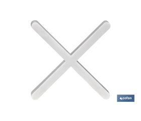 CRUCETA PARA ALICATADO 2,5 MM 300 UDS