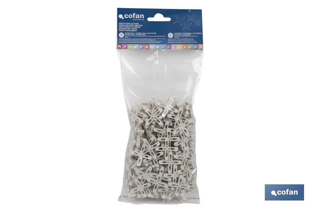 CRUCETA PARA ALICATADO 5,0 MM 150 UDS