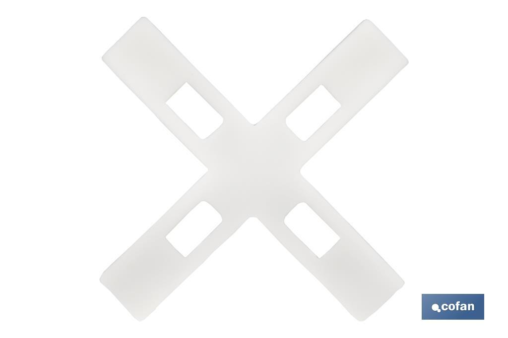 CRUCETA PARA ALICATADO 6,0 MM 100 UDS