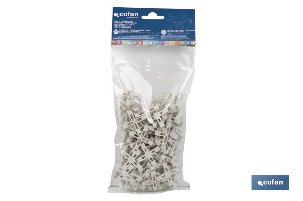 CRUCETA PARA ALICATADO 6,0 MM 100 UDS