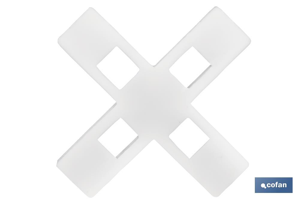 CRUCETA PARA ALICATADO 8,0 MM 100 UDS