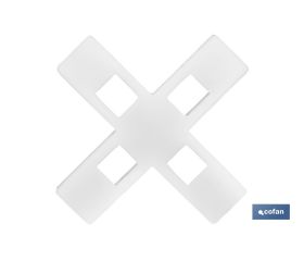 CRUCETA PARA ALICATADO 8,0 MM 100 UDS