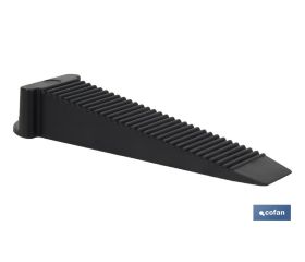 Cuñas de nivelación reutilizables para conseguir una superficie perfectamente nivelada | Medida: 80 x 17 x 14 mm