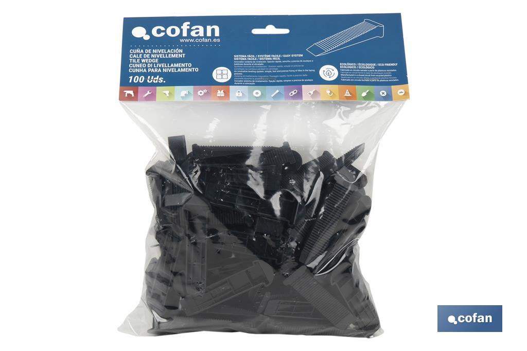 CUÑA DE NIVELACIÓN 100 UDS