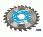 DISCO DE SIERRA CIRCULAR PARA MADERA Ø160 X 2,5 X 30 MM, 24 DIENTES